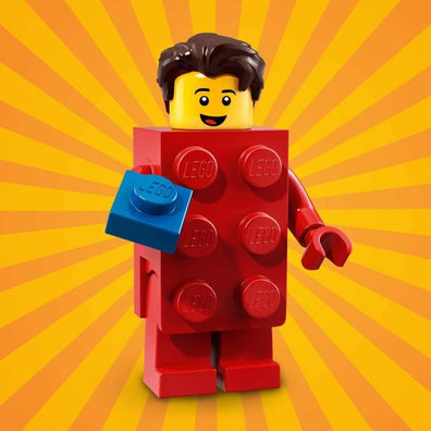 LEGO Minifigure-Brick Suit Guy-Collectible Minifigures / Series 18-COL18-2-Creative Brick Builders